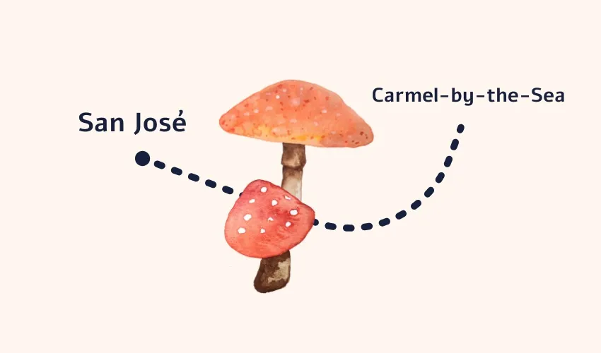 From San José to Carmel-by-the-Sea