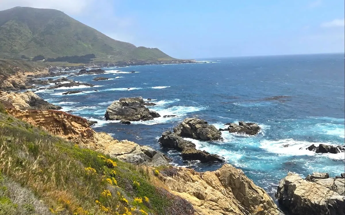 Rocky coastline at Garrapata State Park