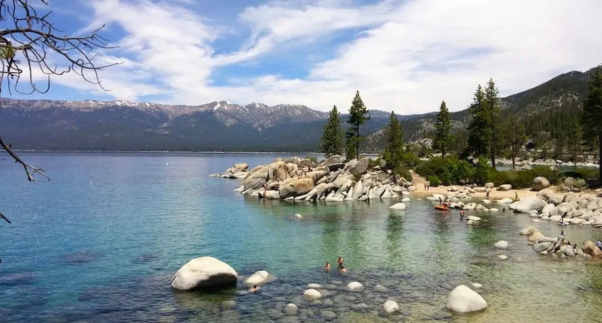 Water sports on Lake Tahoe